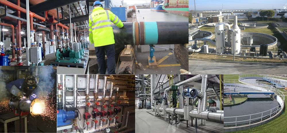 Instalación de equipos de aguas residuales