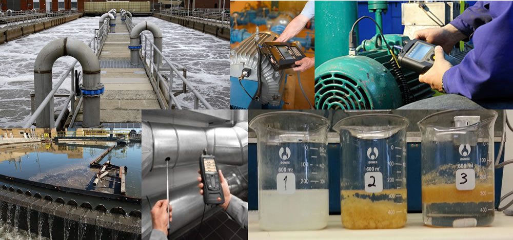 Pruebas de aguas residuales