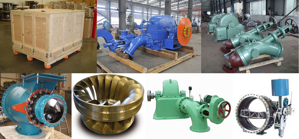 Suministro de unidades de generación hidroeléctrica